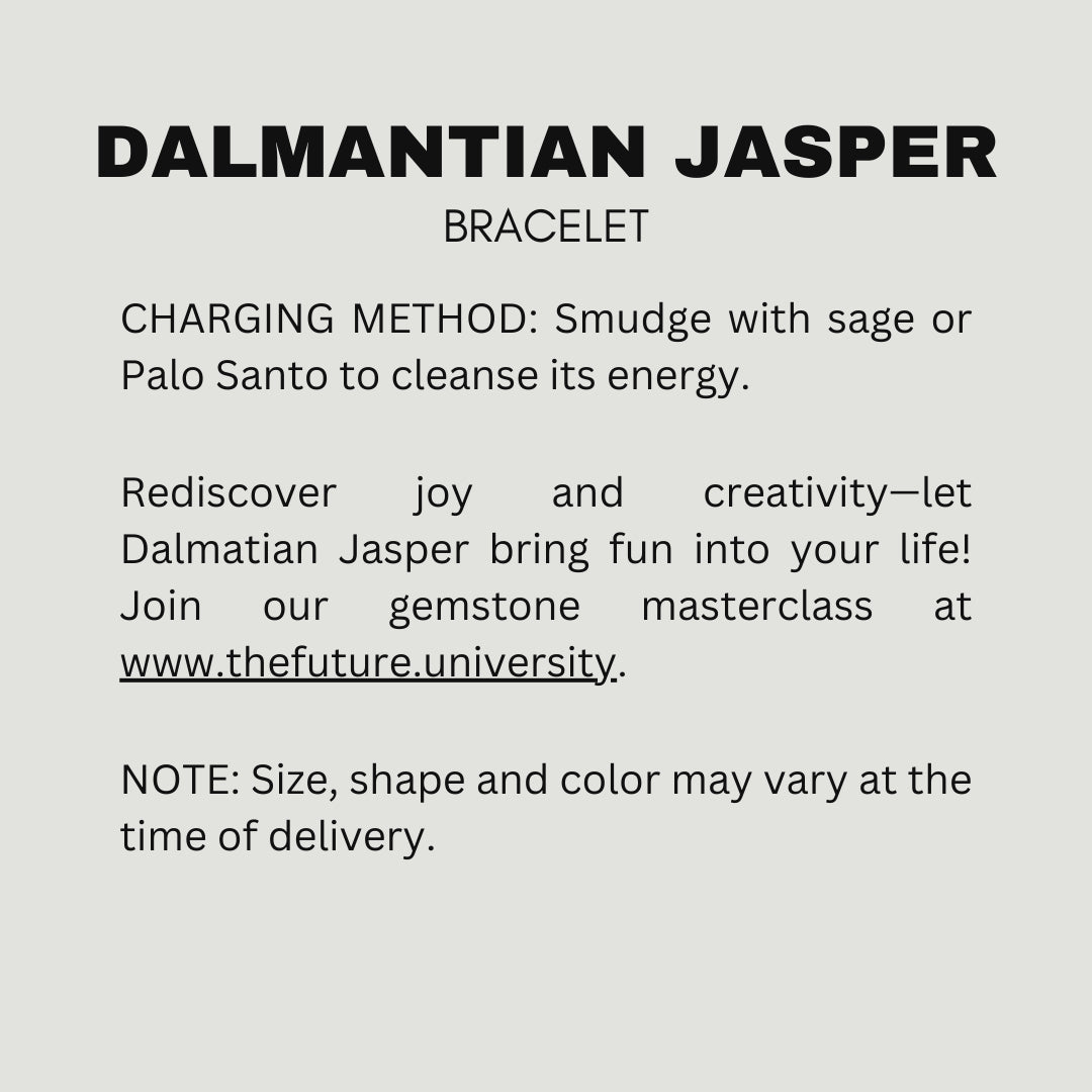 Dalmantion Jasper Bracelet