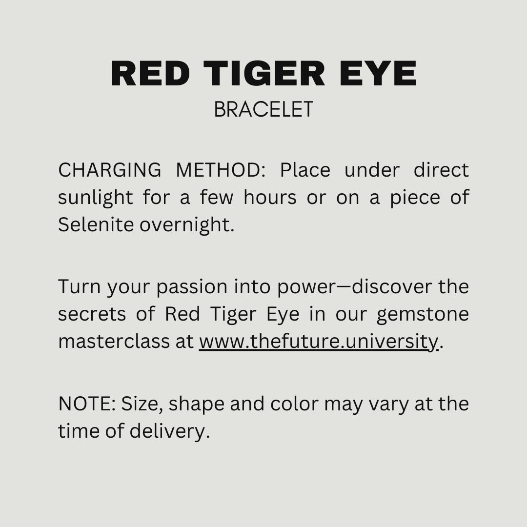 Red Tiger Eye Bracelet