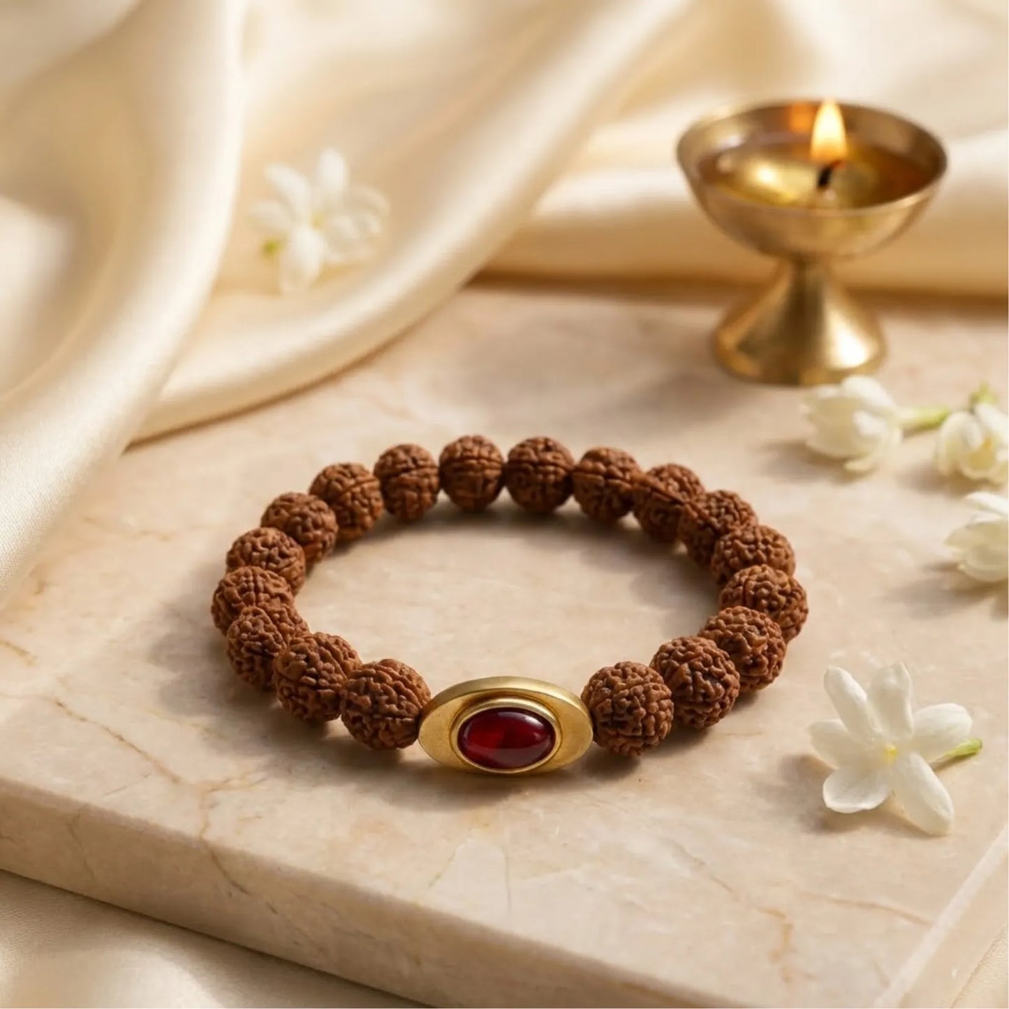 NATURAL RUDRAKSHA BRACELET