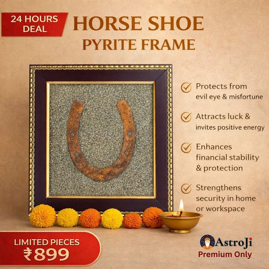 HORSE SHOE PYRITE FRAME