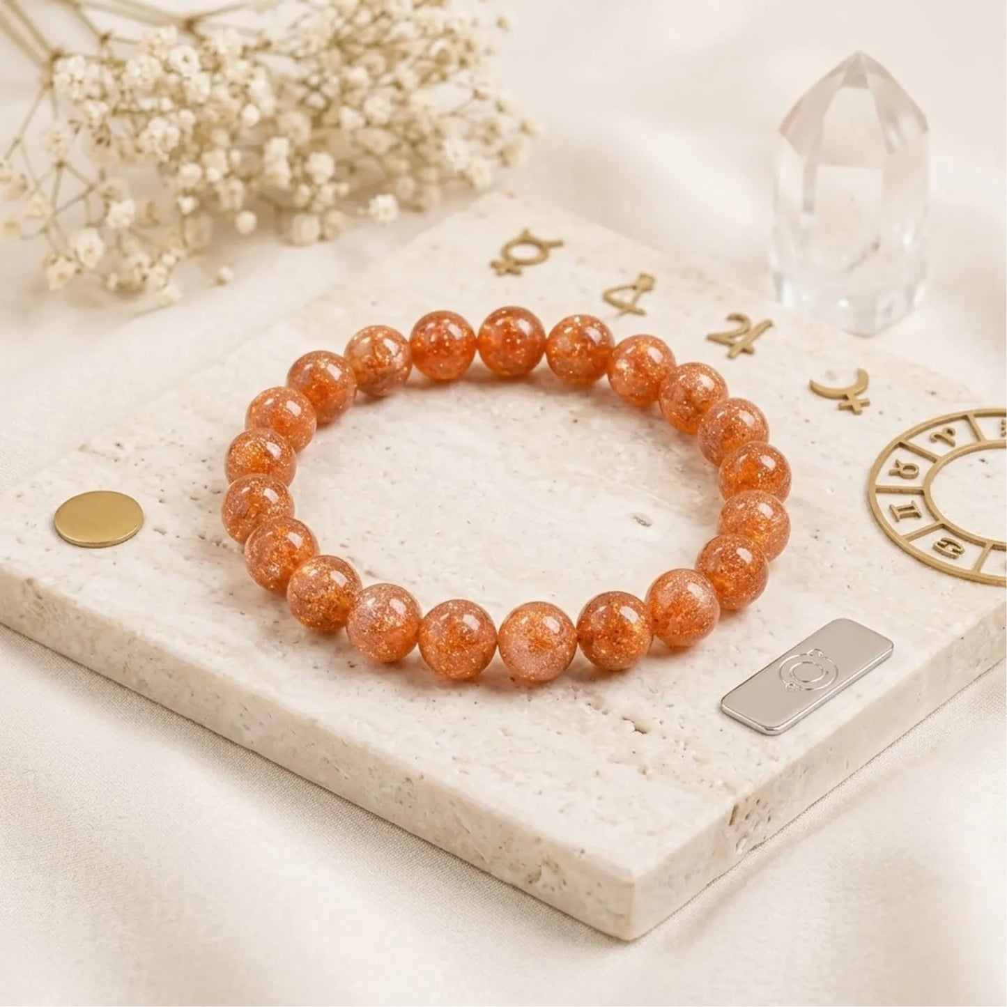 Premium Sunstone Bracelet