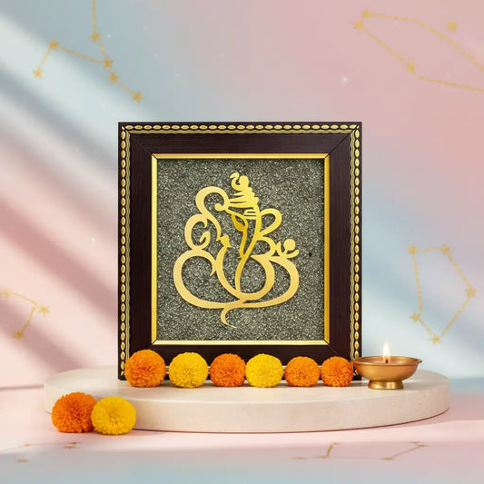 SHRI GANESH PYRITE FRAME