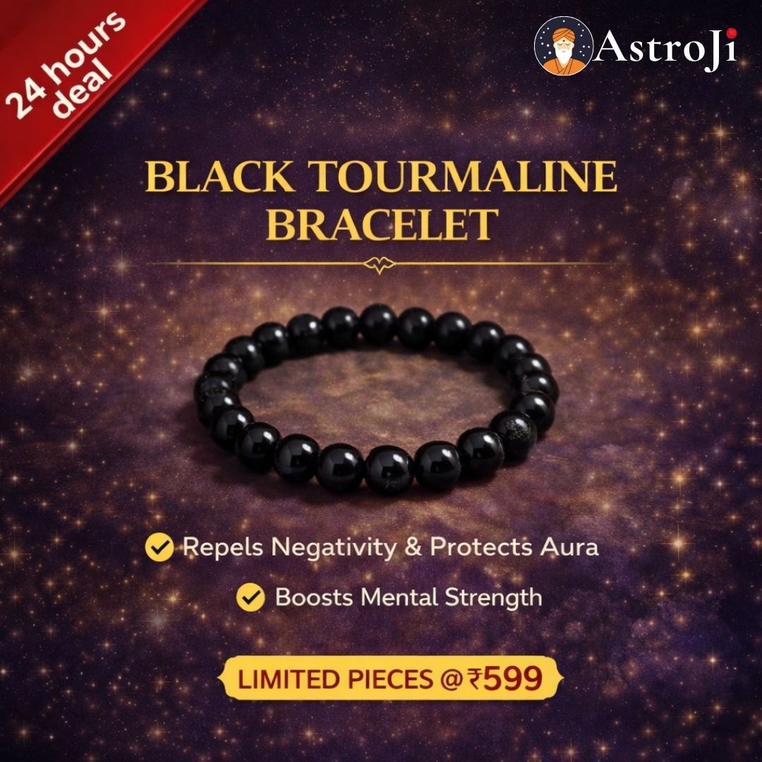 BLACK TOURMALINE BRACELET – STONE OF PROTECTION & GROUNDING