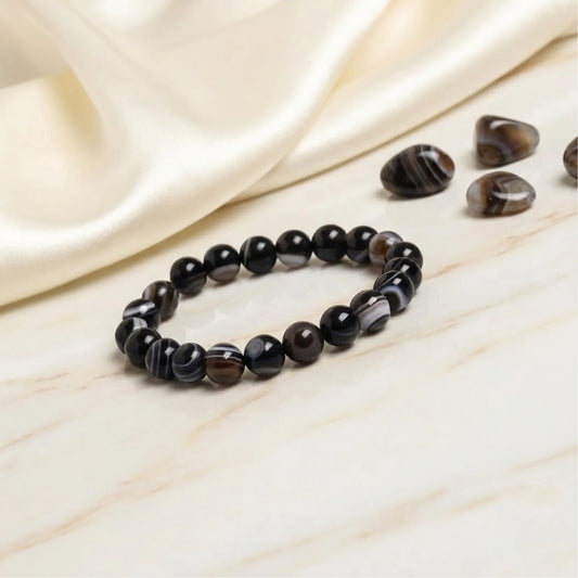 Sulemani Hakik (Black Agate) Bracelet