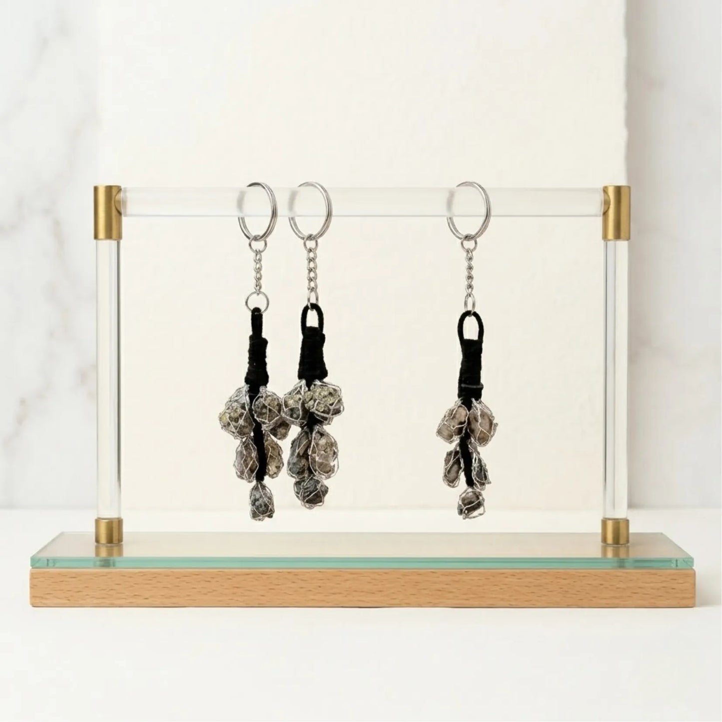 Peru Pyrite Keychain