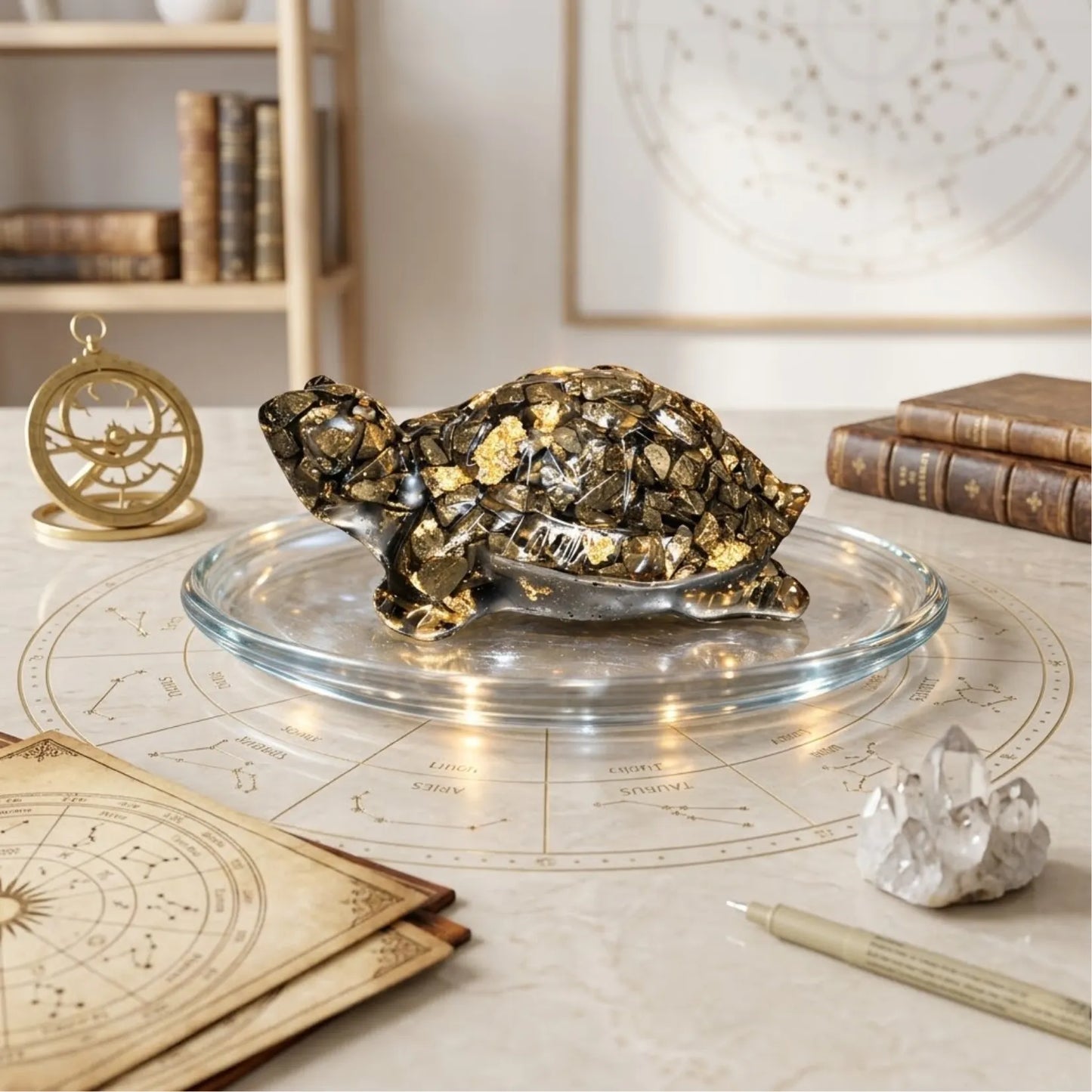 Pyrite Turtle