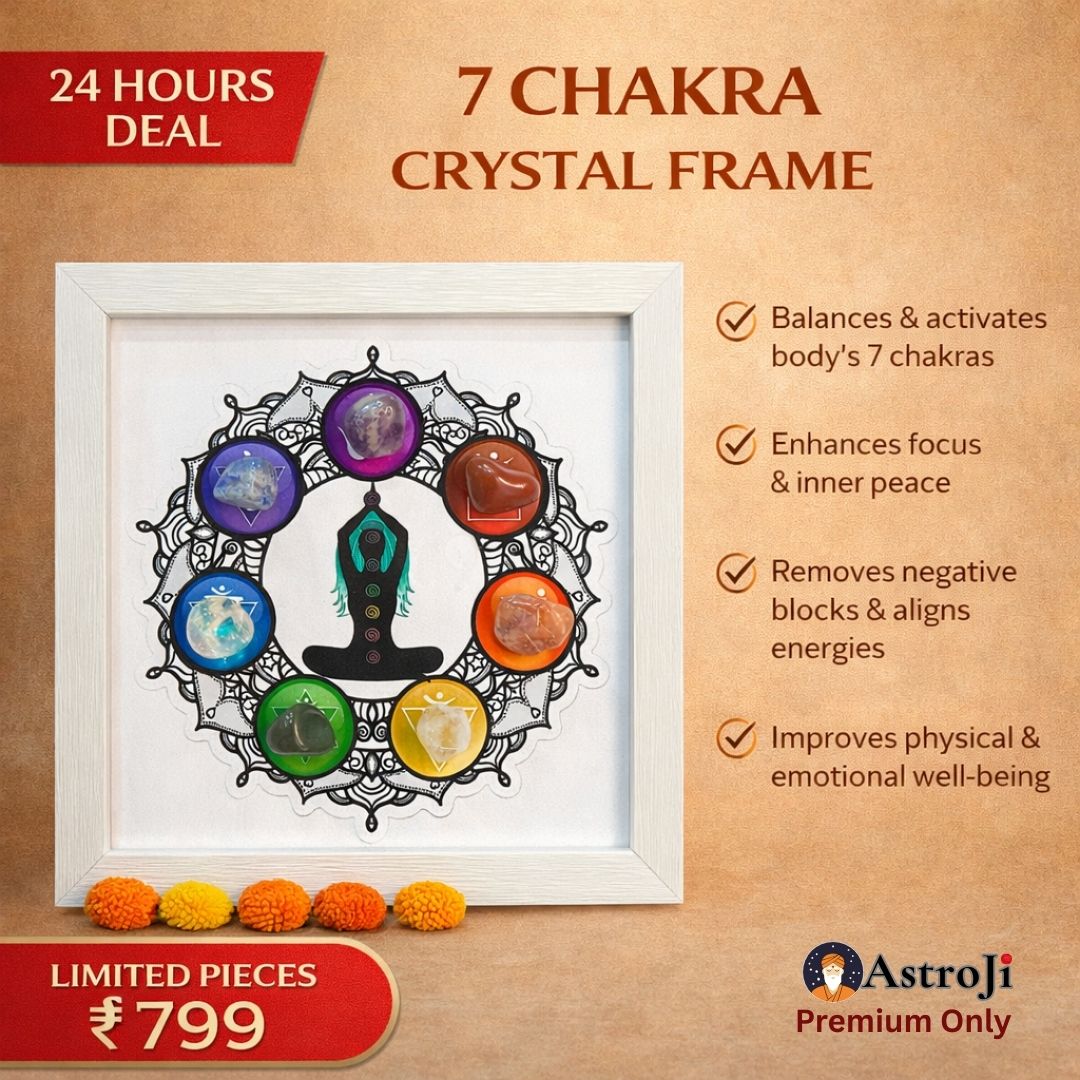 7 CHAKRA CRYSTAL FRAME