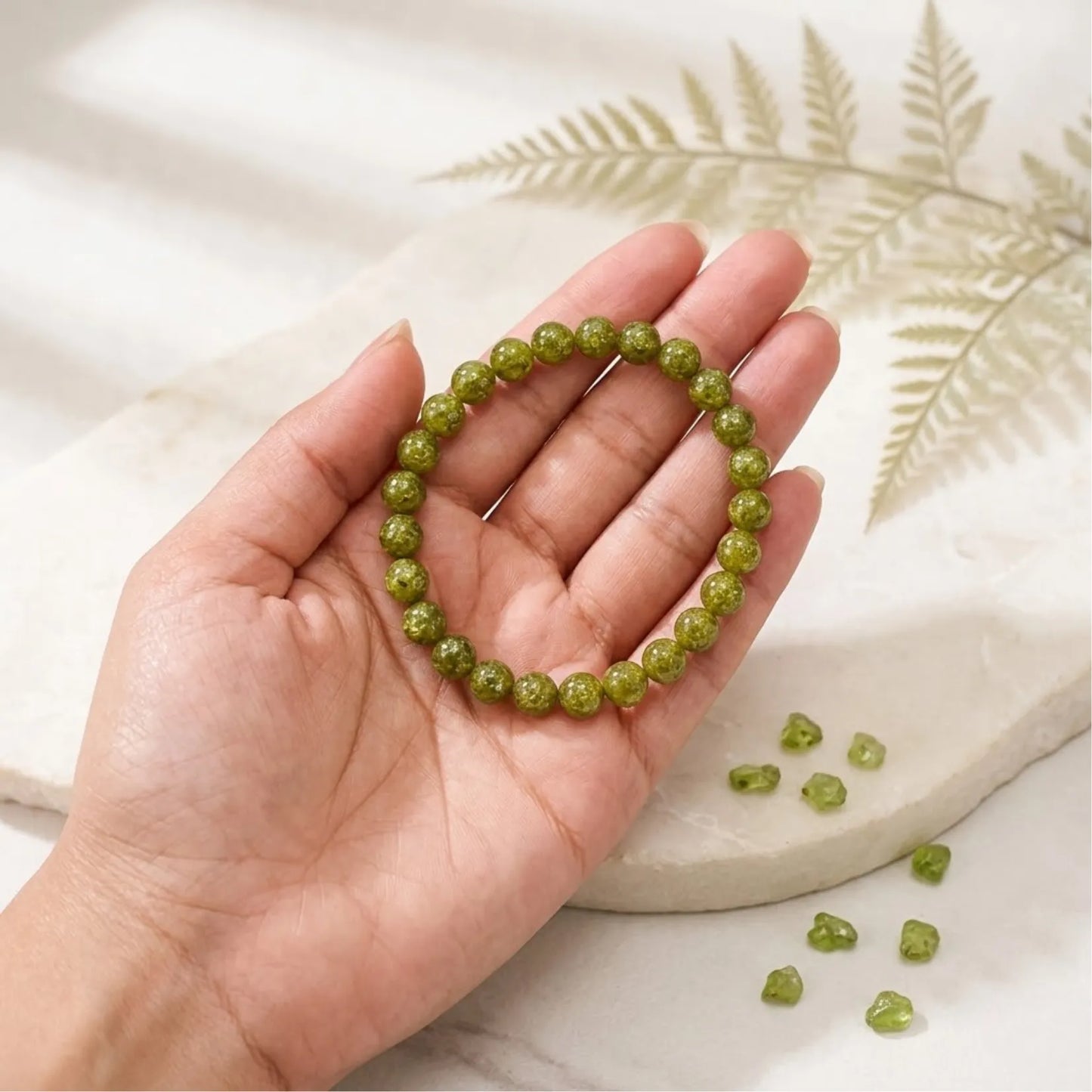 Premium Peridot Bracelet
