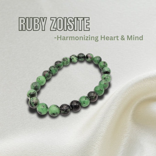 Ruby Zoisite Bracelet
