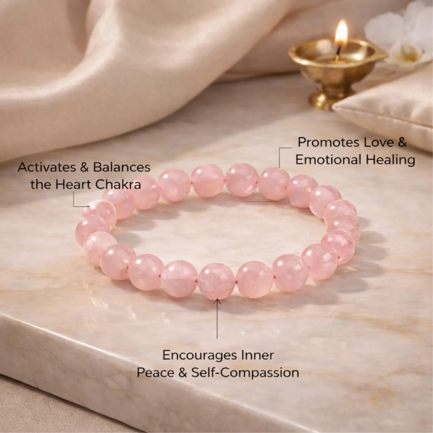 Rose Quartz Bracelet