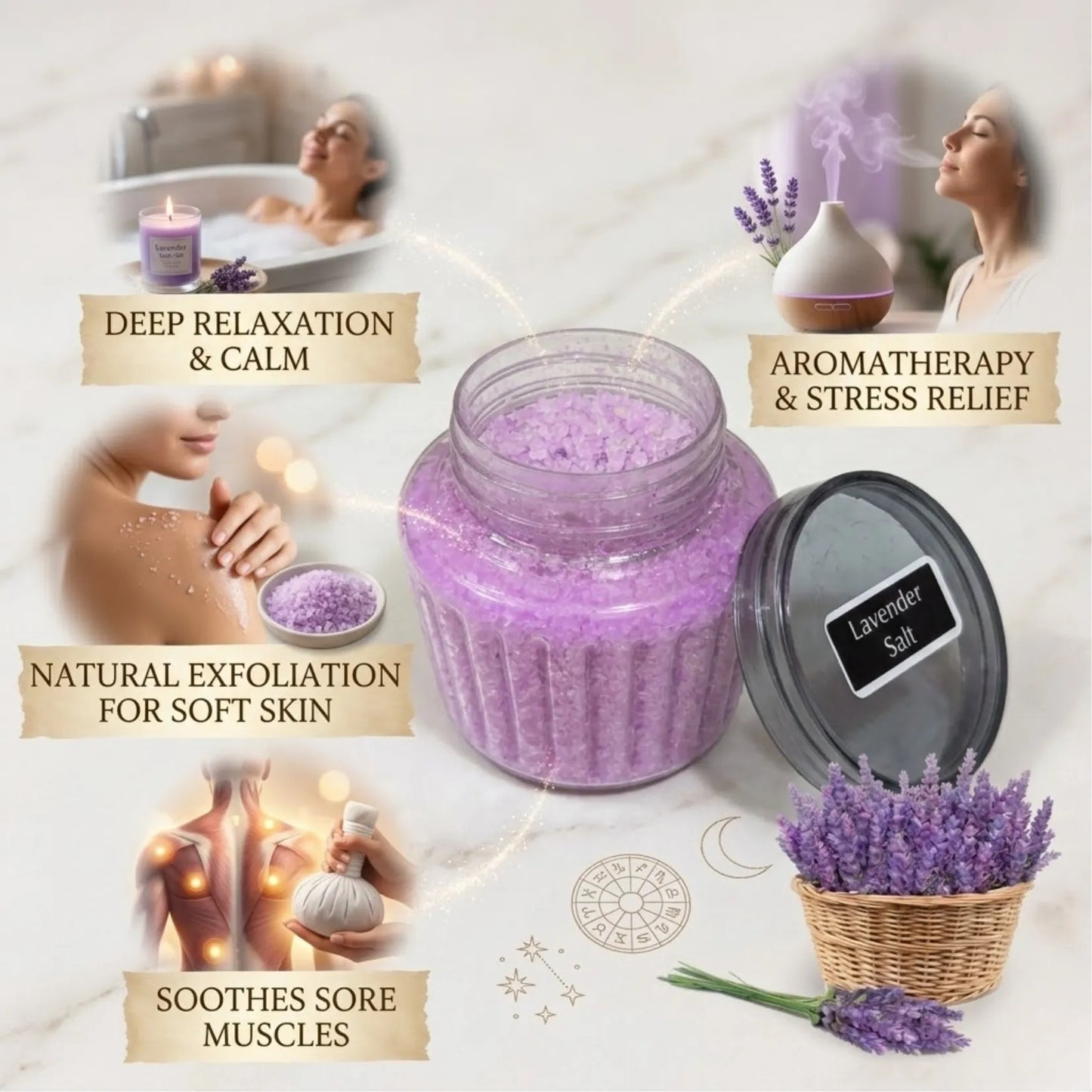Lavender Salt