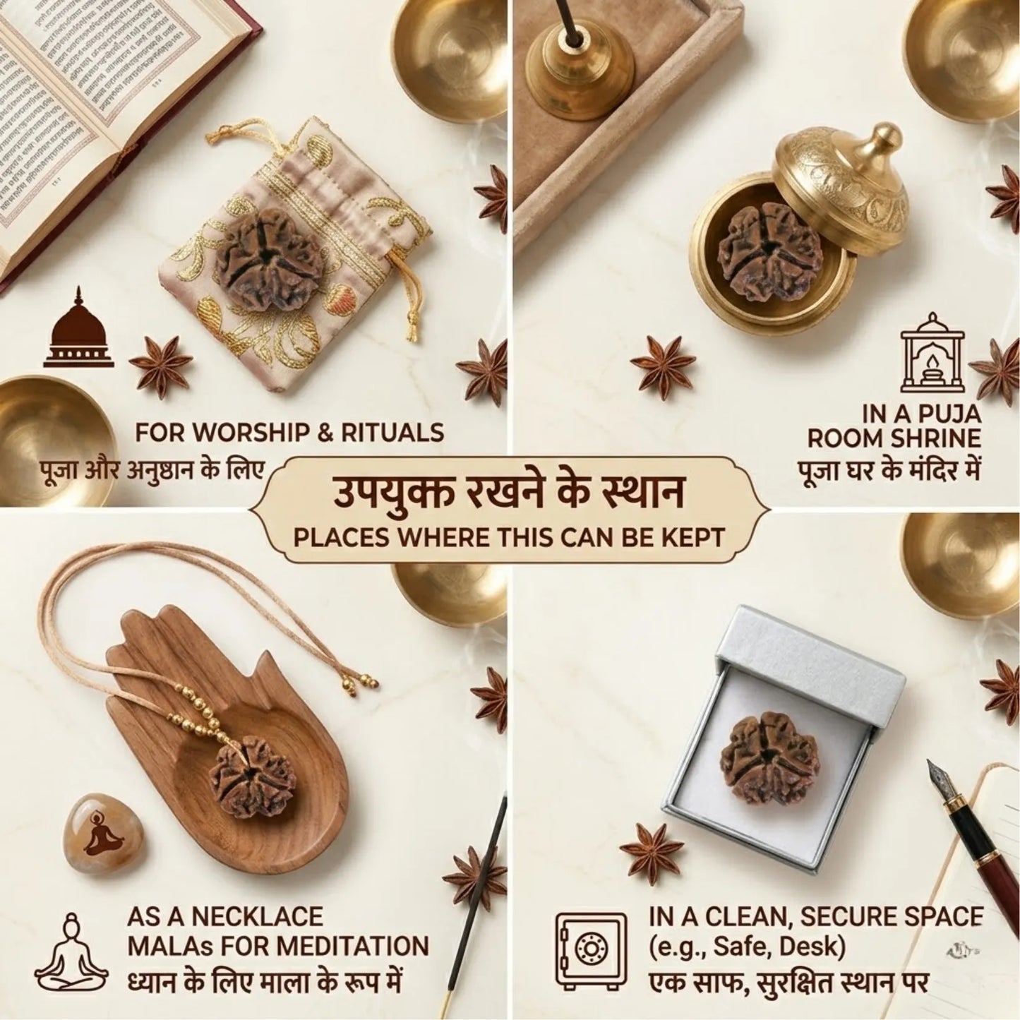 3 Mukhi Rudraksha (Nepali)